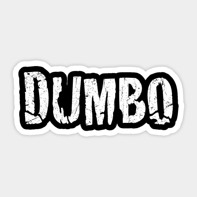 DUMBO Sticker by TheAllGoodCompany